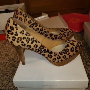 Bakers leopard heels